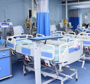 Medical intensive care unit MICU: